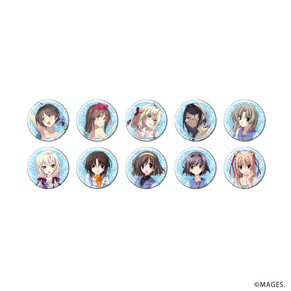 『メモリーズオフシリーズ』缶バッジ03/コンプリートセット(全10種)(公式&描き下ろしイラスト)